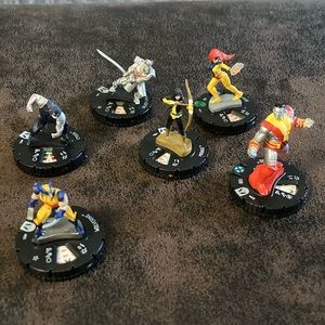 Heroclix X-men set of 6 new, with out box
